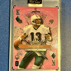 2024 Wild Card 5 Card Draw Back To Back 1/1 Dan Marino and Ben Roethlisberger