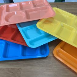 Dining Trays. Great For Kids Or Picnics Or Parties. Excellent Condition 