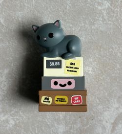 Bodega Kitties Figure Series Vol. 02 Mini Figure Cat On Register HTF RARE