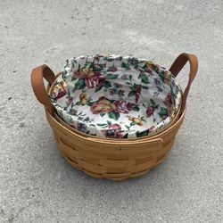 Small Round Woven Basket