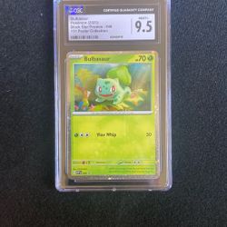 PSA 9.5 Bulbasaur 