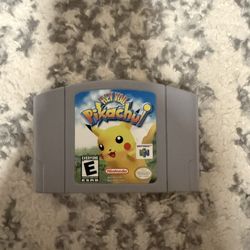 Hey You, Pikachu! (Nintendo 64, 2000) - Authentic Cartridge Only - Tested!