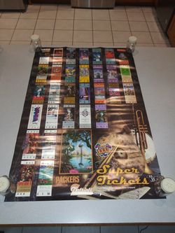 SUPER BOWL XXXI PACKERS VS. PATRIOTS LOUISIANA SUPERDOME, NEW ORLEANS JANUARY 26, 1997 POSTER