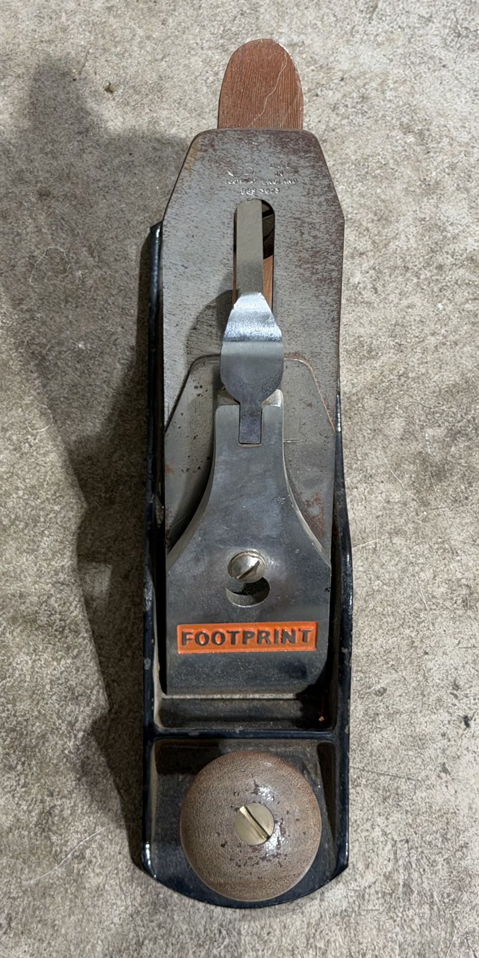 Vintage Footprint No 4 Wood  Hand Plane Planer