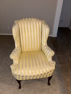 Vintage High Back Chair