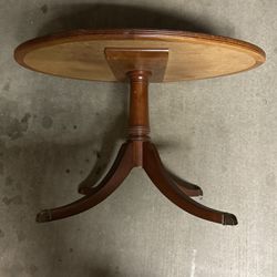 Antique End Table From The 1940S