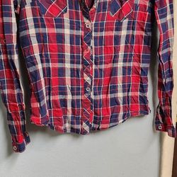womens small long sleeve botton up