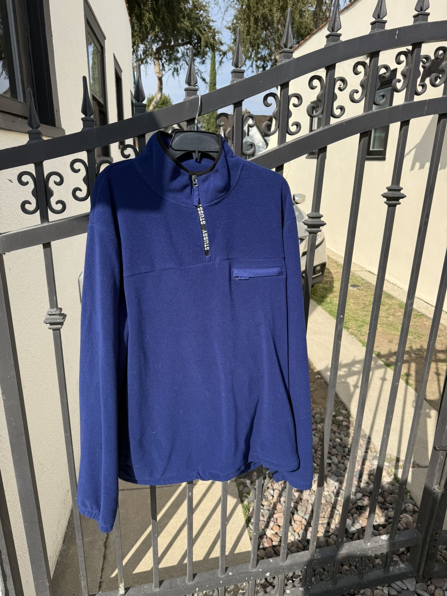 Stussy Supreme Vintage Polar Fleece Hoodie Xxl