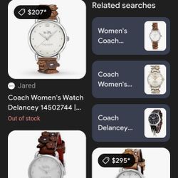 Coach Women's Watch 