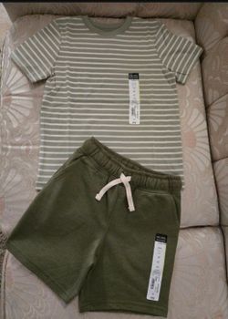 Boy's Shorts And Tee Set Size 4T