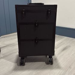 Professional makeup trolley