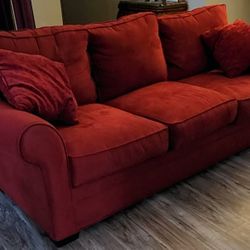 The RED SOFA for Sale in Corpus Christi TX OfferUp
