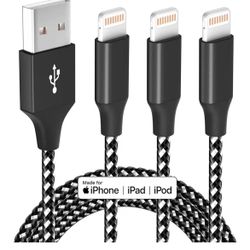 iPhone Charger Fast Charging Cord 3 Pack 10 FT