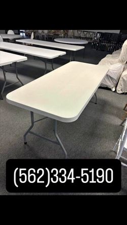 Mesas Blanca De Plástico 6 Pies 