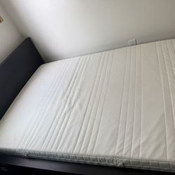 IKEA Full Bed Frame And Mattress 