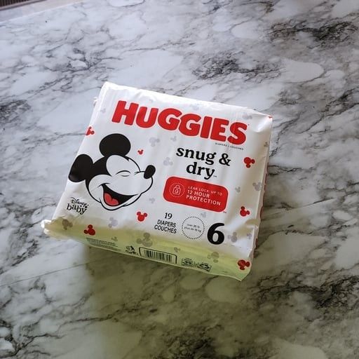 Two Brand New Packages Of Huggies Snug And Dry Size 6