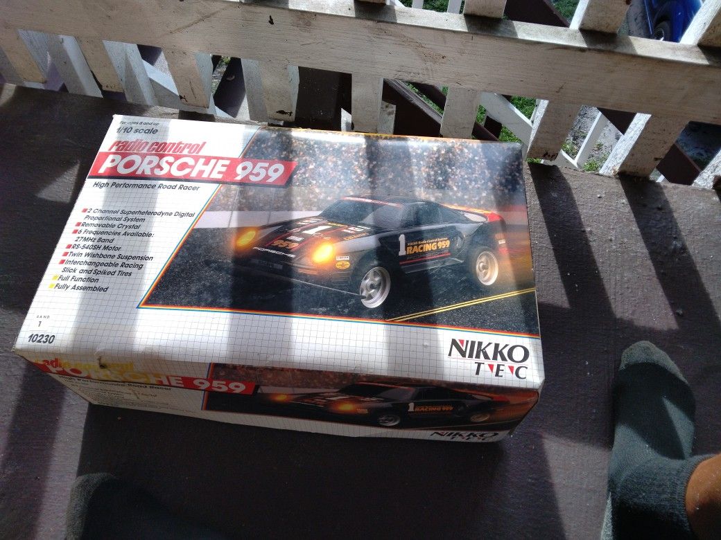 Nikko porsche 959 new arrivals