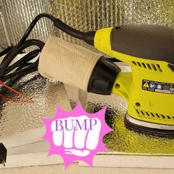 RYOBI 1.2 Amp Corded 5.5 in. Corner Cat Sander with Dust Bag (USED!)