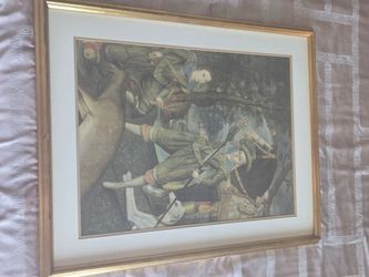 Antique print late 19th century