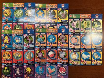 5 Sheets BK Pokémon Cards