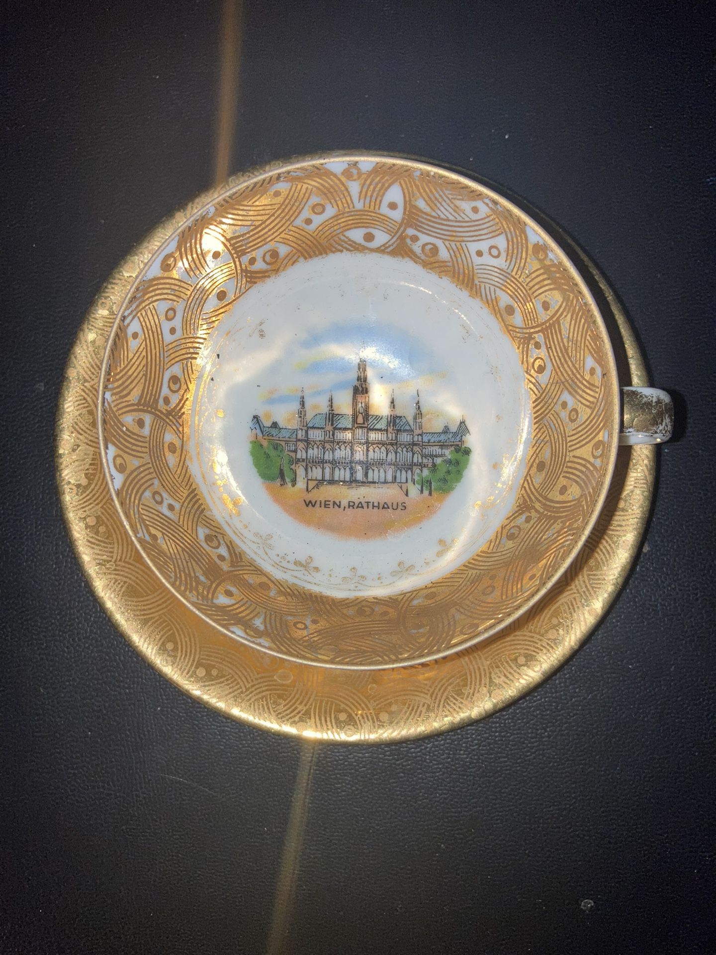 J.L. and Co.W. Cup And Plate
