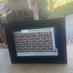 Large antique mirror