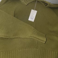Green sweater
