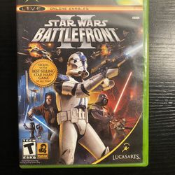 Star Wars Battlefront 2 For The Original Xbox