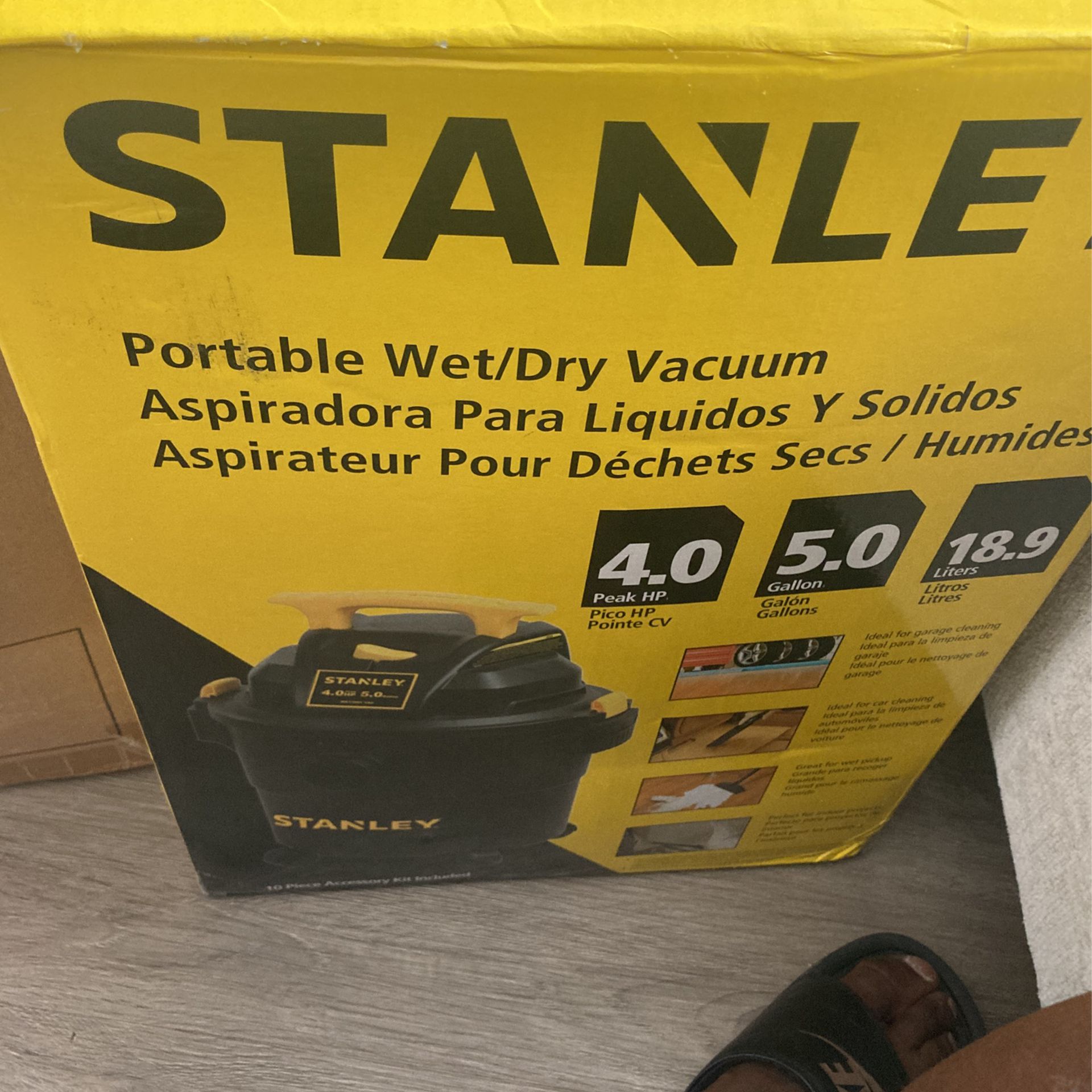 Stanley Portable Wet Dry Vac & Pressure Washer 