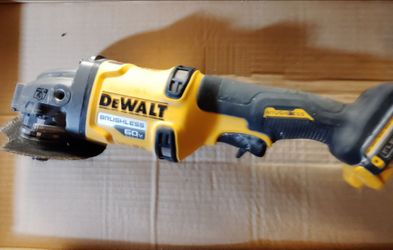 DeWalt 60 v angle grinder