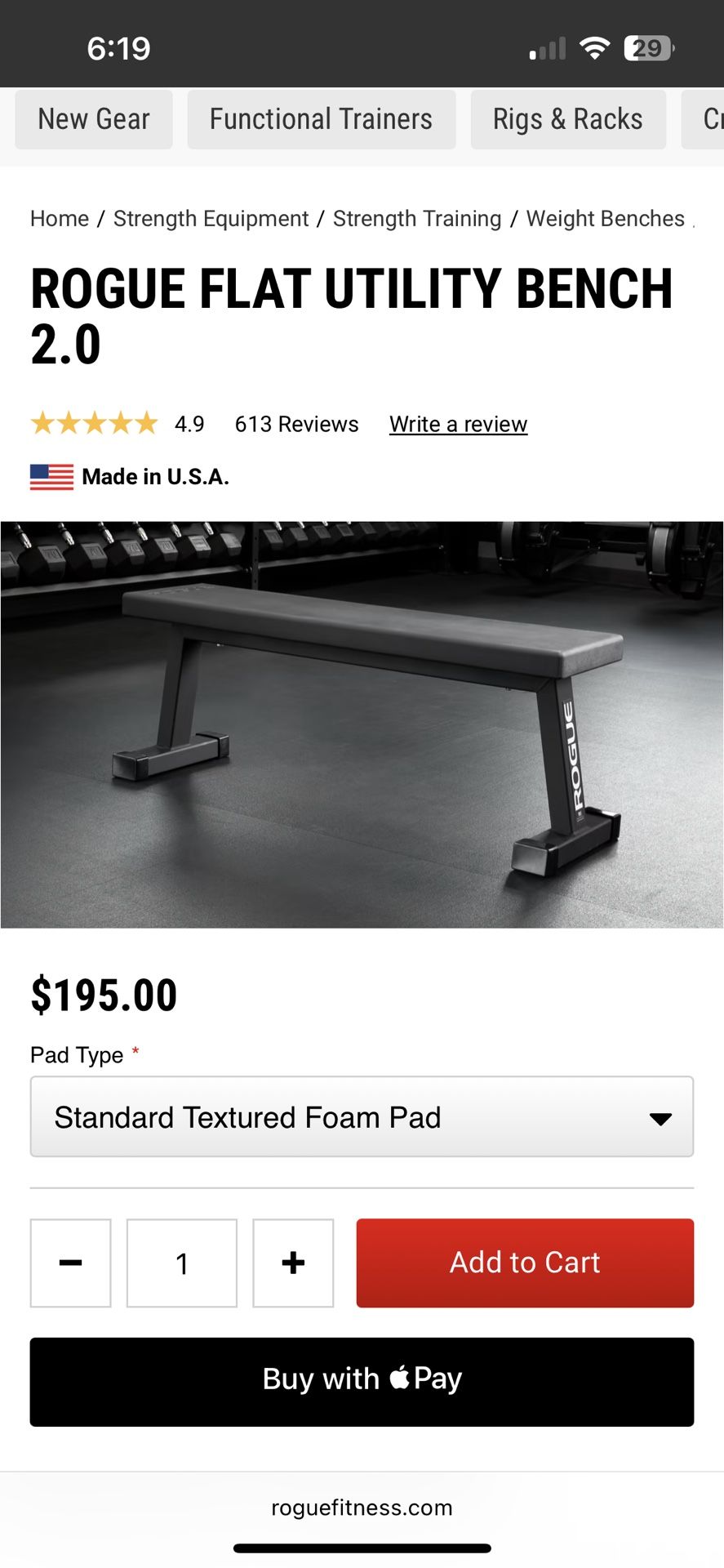Workout Bench