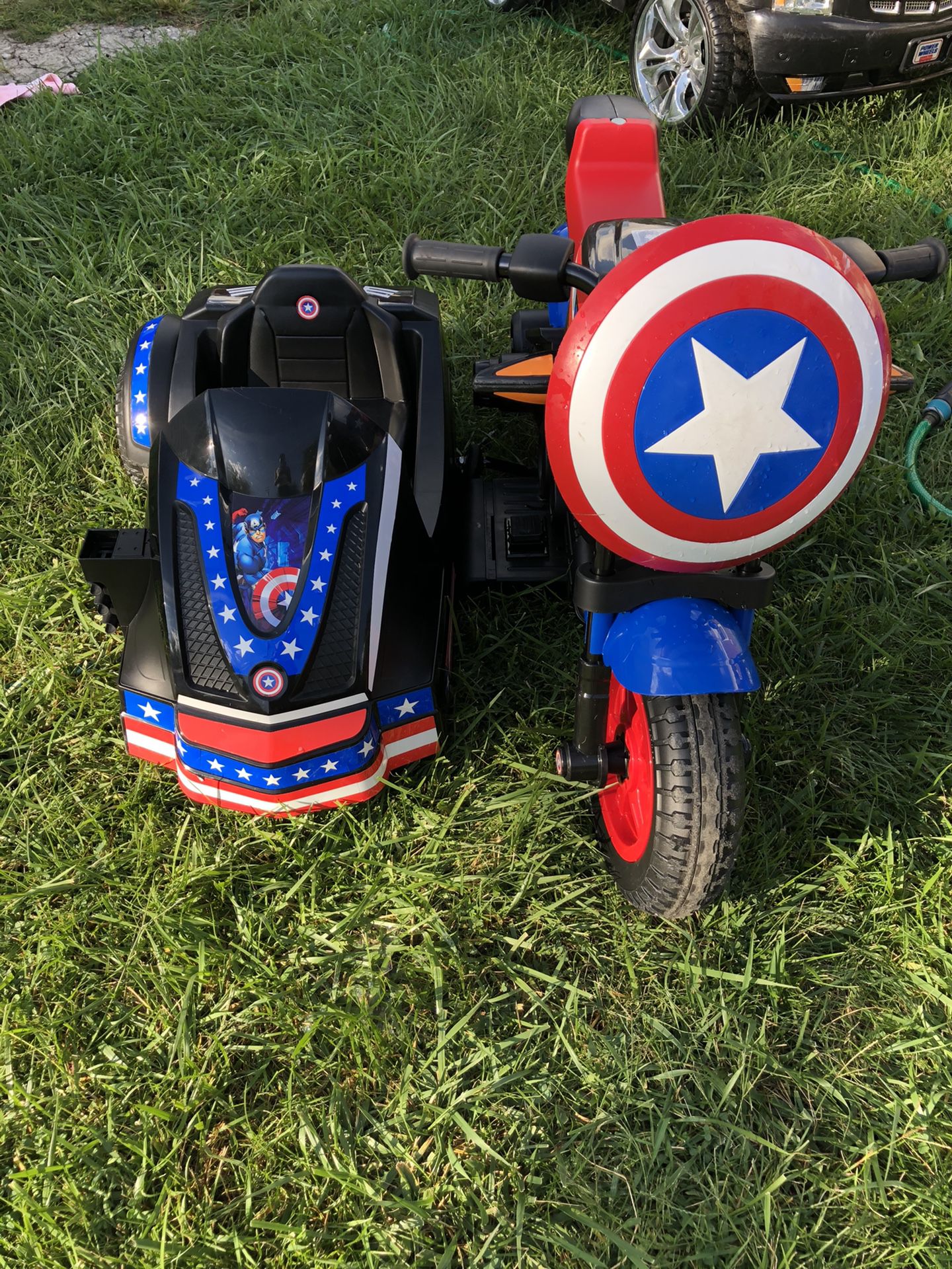 Power wheels “Captain America” great condition $150