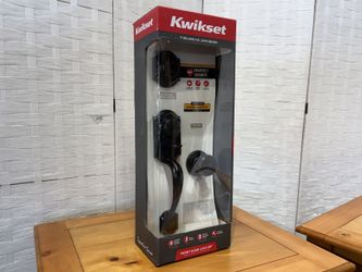 NEW! KWIKSETK Montara Venetian Bronze Front Door Handleset w/ Smartkey Security