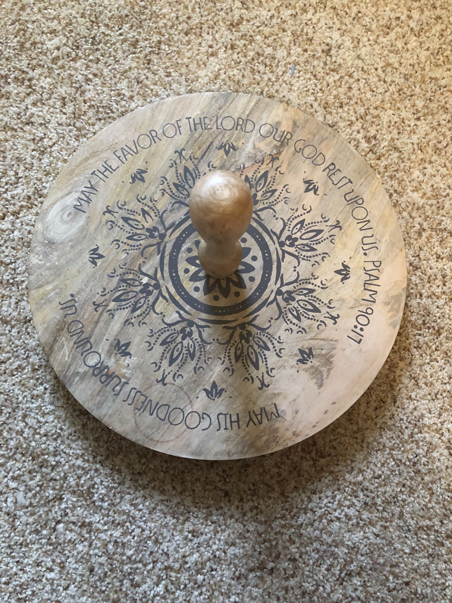 Mary & Martha Lazy Susan