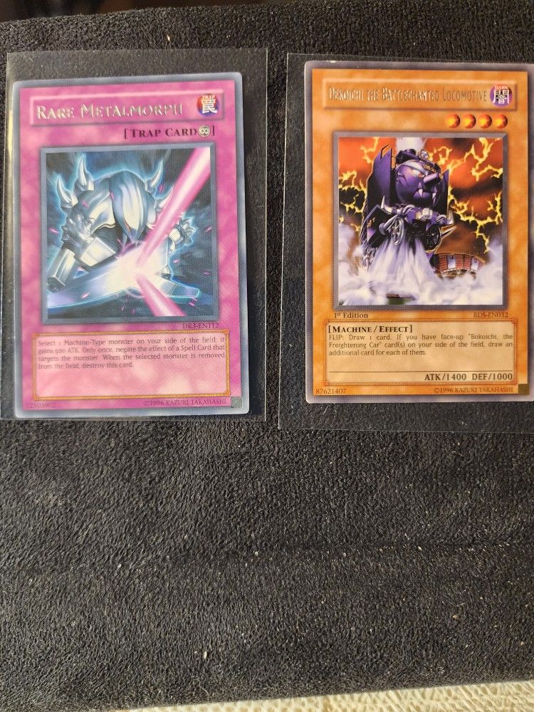 Rare Metalmorph -Dekoichi the Battlechanted Locomotive- Yu-Gi-Oh Cards