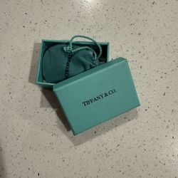 Tiffany And Co Necklace With Original Box And Dust Bag