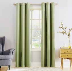 Woven Thermal Curtains With Grommets