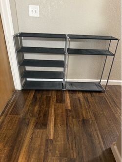 Black shelf