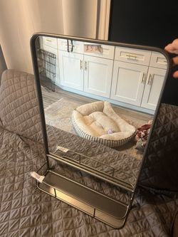 Bathroom Mirror With Shelf