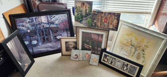 X12 Decorative Pieces of Art (all for $80)