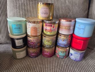 BATH & BODY WORKS CANDLES