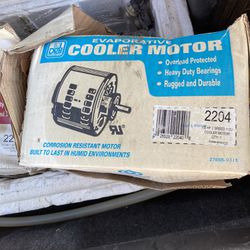 New Cooler Motors
