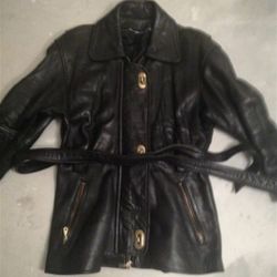 Leather Jacket Size M