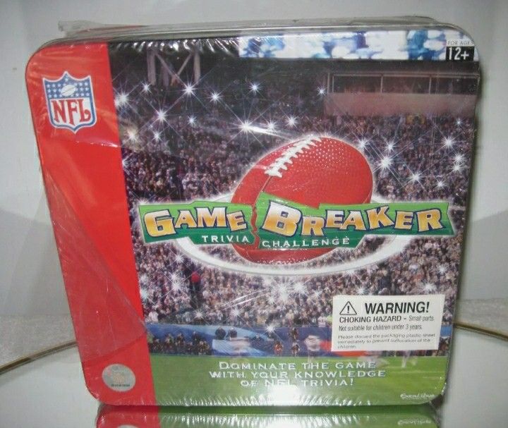 🏈Game Breaker NFL Trivia Challenge Game New in Package