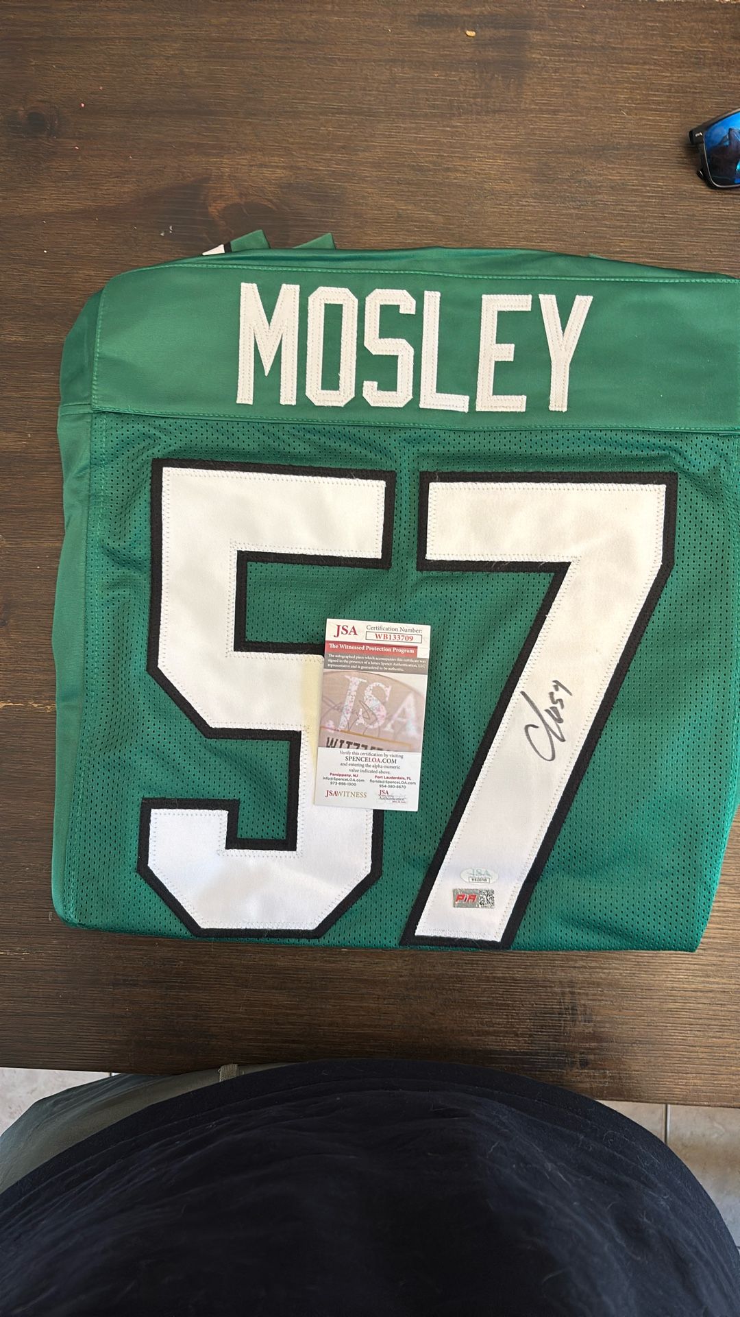 CJ Mosley Signed Jersey