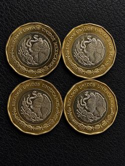 Mexican $20 World Cup 2026 coins