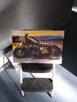 Motorcycle,and Car Paint 18"X 12"the Flag is 10"X16" and The Small One is 12"X8" Price is $20 Each