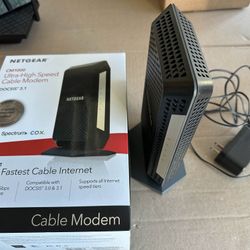 NETGEAR CM1000v2 Ultra-High Speed Cable Modem DOCSIS 3.1 Pre-owned