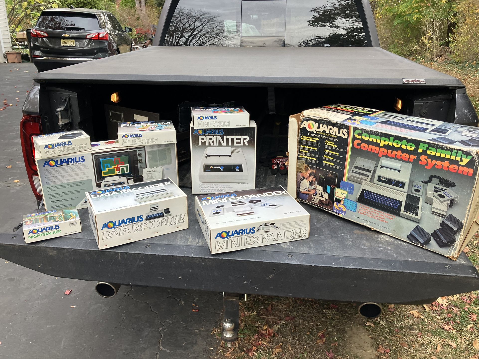 Mattel Aquarius Computer console video Game System, Instructions, NOS Never Used