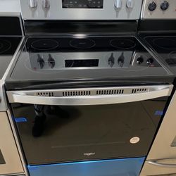 Whirlpool Stove Glass Top New Warranty Included